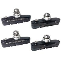 Pioneeryao Sport Road Bike Cycle Bicycle Brake Pads Block 2 Pairs (Black)