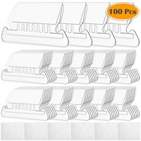 File Folder Tabs, Selizo 100 Sets Hanging File Folder Labels 2" Tabs and Inserts for Hanging Files