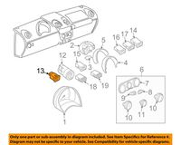 Volkswagen 1C0 941 334, Dimmer Switch