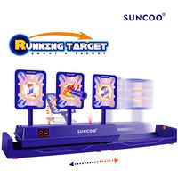 SUNCOO Running Shooting Targets Electronic Scoring Auto Reset Digital Targets for Nerf Guns Toys,Ideal Gift Toy(2019 New Version)