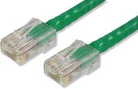 Lynn Electronics CAT6-07-GR 7-Feet Patch Cable without Boots, Green, 10-Pack