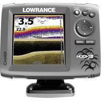 Lowrance Hook-5X Sonar Mid/High/Downscan Fishfinder