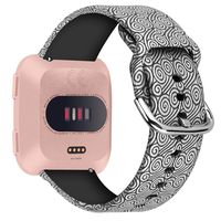Veiai Sport Bands Compatible with Fitbit Versa/Versa Lite/Versa SE/Versa 2,Soft Rubber Wristbands Versa Accessories (Colors-06)