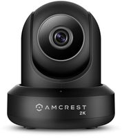 Amcrest UltraHD 2K WiFi Video Security IP Camera w/Pan/Tilt, Dual Band 5ghz/2.4ghz, Two-Way Audio, 3-Megapixel @ 20FPS, Wide 90° Viewing Angle & Night Vision IP3M-941B (Black) (Renewed)