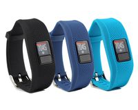 honecumi Watchbands Compatible with Garmin Vivofit 3 / JR/JR.2 Bands Replacement Accessory-Garmin Vivofit 3 Silicone Wristbands Exchange Watch Strap Band Bracelet-Colorful Adjustable Strap-4pcsT8