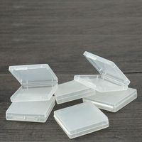 DSTE Replacement for 6pcs DG02201 Clear Battery Storage Case Compatible Sony NP-BG1 Compatible Canon NB-8L NB-11L Compatible Panasonic DMW-BCF10 BCK7 VBX070 Compatible Casio NP120 Battery