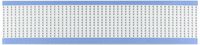 Brady TMM-C-PK Low-Profile Glossy Vinyl-Coated Polyester (B-702), Black on White, Solid Letters & Numbers Miniature Wire Marker Card (25 Cards)