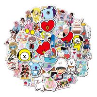 Chutoral BTS Stickers, Variety Vinyl Car Sticker Motorcycle Bicycle Luggage Decal Graffiti Patches Skateboard Stickers for Laptop Stickers(110 pcs)