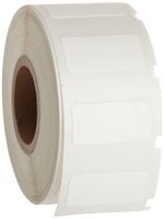 Brady CL-311-499 I.D. PRO Plus, LS2000 and BradyMarker XC Plus 1" Width x 0.5" Height, B-499 Nylon Cloth, Matte Finish White Label (500 per Roll)
