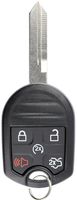 KeylessOption Keyless Entry Remote Control Fob Uncut Blank Ignition Car Key Remote Start for CWTWB1U793