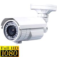 Urban Security Group HD-SDI HD 1080P 2MP CCTV Bullet Security Camera: 1920x1080 Resolution, 5-50mm Vari-Focal Lens 10x Optical Zoom, 72x IR LEDs, IR-Cut, WDR, Business Grade
