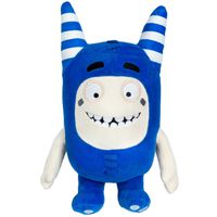 ODDBODS Pogo Soft Stuffed Plush Toys - for Boys and Girls - Blue (12" Tall)