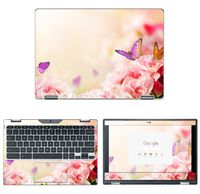 decalrus - Protective Decal Flower Skin Sticker for Acer ChromeBook Spin 11 CP311-1HN (11.6" Screen) case Cover wrap ACchrmbk11CP311_1HN-225