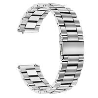 for Galaxy Watch Active2 40mm 44mm Band, TRUMiRR 20mm Solid Stainless Steel Watchband Quick Release Strap Wristband for Samsung Galaxy Watch Active 2 / Active 40mm (SM-R500)