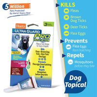 Hartz UltraGuard Pro Topical Flea & Tick Prevention for Dogs and Puppies - 61-150 lbs, 3 Monthly Treatments