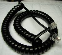 5 Pack of Black 9' Ft Handset Cords for Panasonic Phone KX DT NT DT500 NT500 T7400 VB-44000 HDV UT DBS Series DT543 DT546 NT551 NT553 NT556 NT560 T7420 T7425 T7433 T7453 B Lot by DIY-BizPhones