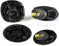 KICKER New Ds693 6X9 3-Way Car Speakers + Ds65 6.5" 2-Way Car Speakers 11Ds693