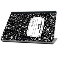 MightySkins Protective, Durable, and Unique Vinyl cover Skin for Microsoft Surface Laptop (2017) 13.3" - Composition Book, Black (MISURLAP-Composition Book)