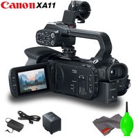 Canon XA11 Compact Full HD Camcorder with HDMI and Composite Output Basic Accessory Bundle