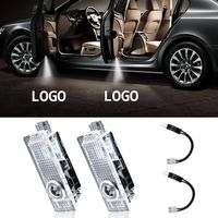 Eogifee LED Car Door Light Projector Courtesy LED Laser Welcome Lights Ghost Shadow Light Logo Lamps for The Replacement of BMW 3/5/6/7/Z/GT Mini (2 Pack)