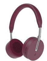 Kygo Life A6/500 | On-Ear Bluetooth Headphones, aptX and AAC Codecs, Built-in Microphone, NFC Pairing, Memory Foam Ear Cushions, 18 Hours Playback, Kygo Sound App, Pro Line (Burgandy)