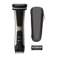 Philips Norelco BG7040/42 Bodygroom Series 7000 Showerproof Body Trimmer & Shaver with Case and Replacement Head
