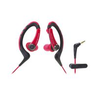 Audio-Technica ATH-SPORT1RD SonicSport In-Ear Headphones, Red