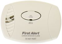 First Alert CO400B Battery Powered Carbon Monoxide Detector with Silence Feature, 9V Battery
