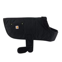 Carhartt Chore Coat, Dog Vest, Water Repellent Cotton Duck Canvas, Black, Small