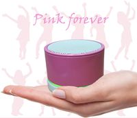 Sungale Seven Color Ring Portable Stereo Bluetooth Speaker with Microphone and Multi-Function(SBK011)