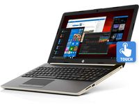 HP 15 Notebook, 15.6 SVA BrightView HD Touchscreen, AMD Dual-Core A9-9425 Upto 3.7GHz, 4GB RAM, 128GB SSD, DVD-RW, HDMI, Card Reader, Wi-Fi, Bluetooth, Windows 10 Pro