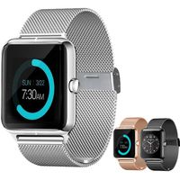 Smart Watch Upgrated Bluetooth Smartwatch with Camera Touchscreen, Sport Wrist Watches for iPhone/Android/iOS