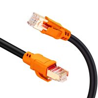 Cat 8 Ethernet Cable 50 ft -NC XQIN Cat8 24AWG RJ45 Network Patch Cable 40Gpbs/2000Mhz LAN Wire Cable Cord Shielded for Modem, Router, PC, Mac, Laptop, PS2, PS3, PS4, Xbox, and Xbox 360