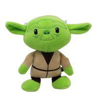 Star Wars Plush Yoda Figure Dog Toy | Soft Star Wars Squeaky Dog Toy | Medium