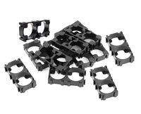 YXQ 18650 Battery Holder 2 Cell Spacer Single Bracket Storage Box Protection Board Lithium for DIY Battery Pack(30Pcs)