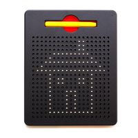 xcivi Free Play Doodle Magnetic Board Magnetic Drawing Tablet (Black)