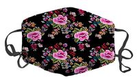 Dust Face Mask for Dust Mouth Mask Anti-Dust Mask Adjustable Earloop Face Mask (Spanish Floral)