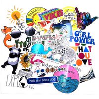 Laptop Vinyl Stickers for Waterbottle,Hydro Flask,Snowboard,Luggage,Motorcycle,iPhone,MacBook,Wall,DIY Party Supplies Patches Decal (Lovely Sticker 27Pcs)