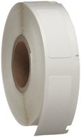 Brady WML-905-502 I.D. PRO Plus LS2000 And BradyMarker 1.25" Height, 0.5" Width, B-502 Repositionable Vinyl Cloth White Color XC Plus Printer Labels (250 Per Roll)