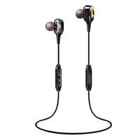 Dynamic 2 Drivers Bluetooth Earbuds; Ar85 V 5.0/4.0 Compatiable; Noise Isolating Earphones with 12 Hours Battery; IPX7 Safeguard Wireless Headphones with Mic for Bose,Beats.