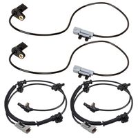 AUTEX 4PCS ABS Wheel Speed Sensor Front & Rear ALS1401 Compatible with Jeep Commander 2006 2007 2008 2009 2010 3.7L 4.7L 5.7L/Jeep Grand Cherokee 2005 2006 2007 2008 2009 10 3.7L 4.7L 5.7L 3.0L 6.1L
