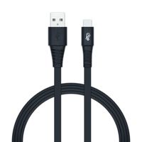 i2go Micro USB Flat Cable (4Ft), Compatibility for Samsung, Nexus, LG, Motorola, Android Smartphones and More - Black