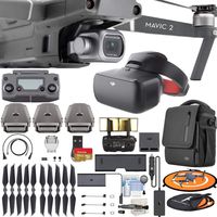 DJI Mavic 2 Pro with Hasselblad Camera Quadcopter Drone with DJI Goggles RE FPV Headset and Fly More Kit Bundle