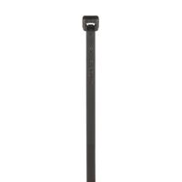 Panduit PRT2S-C0 Cable Tie, Releasable, Standard, Weather Resistant Nylon 6.6, 7.4-Inch Length, Black (100-Pack)