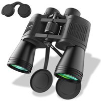 Zvpod 12 x 50 Binoculars for Adults - Wide Angle Weak Light Night Vision Compact Lightweight HD Bird Watching Waterproof for Outdoor Sports Games Concerts Travel Hiking w/Strap Carrying Bag
