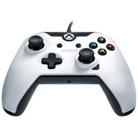 PDP Wired Controller for Xbox One, Xbox One X and Xbox One S, Arctic White