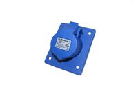 Interpower 84231233 IEC 60309 High Power Recepticale, Two Pole, Three Wire, 20A Rating, 250VAC Voltage, Blue 6 Hour Designation