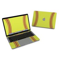 Softball Full-Size 360° Protector Skin Sticker for Apple MacBook Pro 13" Inch (2016+) - Ultra Thin Protective Vinyl Decal wrap Cover