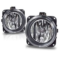 Fog Lights For Ford Focus (SVT Model Only) 2000-2005 Escape 2005 2006 Mustang (Cobra Model Only) 2003 2004 Lincoln LS 2002 (OE Style Real Glass Lens w/Bulbs)