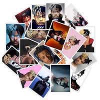 25Pcs Rap Xxxtentacion Waterproof Stickers for Water Bottle Laptop Car Motorcycle Bicycle Bike Skateboard Luggage Baggage Box Guitar